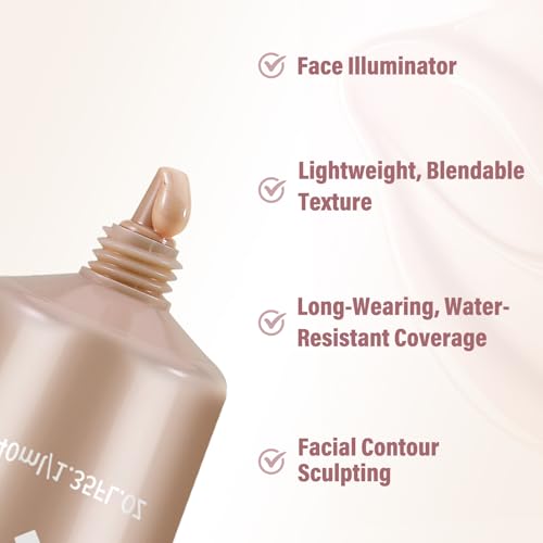 Boobeen Waterproof Liquid Foundation - Dewy Glow Coverage