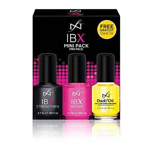 Nail Polish NEW! IBX Mini Duo Pack With FREE Dadi oil Restorating Protecting Nails