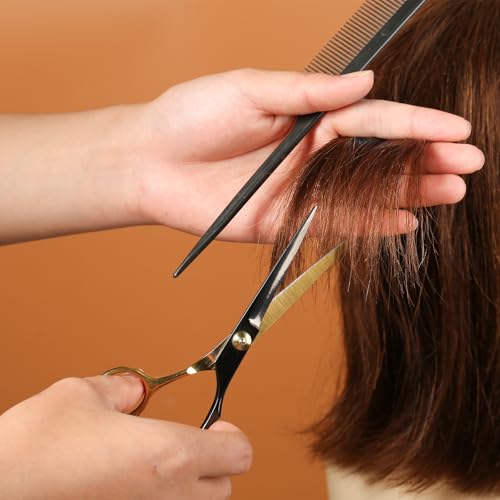 15-Piece Hair Cutting Scissors Kit - Professional Barber Shears