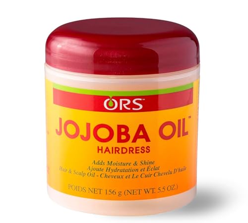 ORS Jojoba Oil Hair Treatment 5.5 oz - Moisturizing Hair Oil for Shine & Manageability