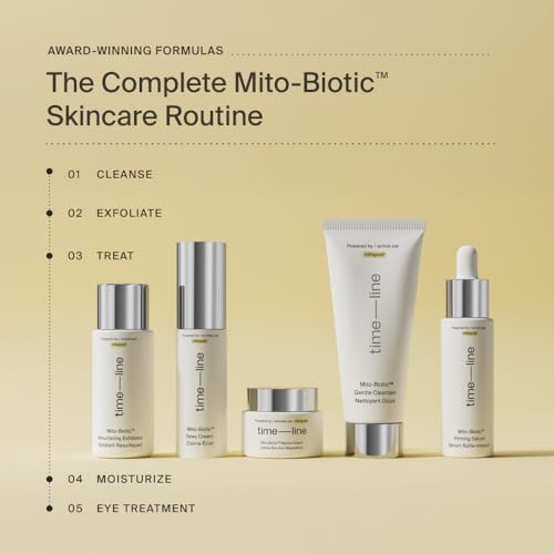 Timeline Mito-Biotic¢â Travel Size Barrier Cream Nourishing Moisturizer With Peptides to Restore Dry Skin & Strengthen Barrier - .51 Fl Oz