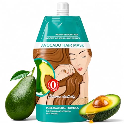 Avocado Hair Mask - Deep Nourishing Repair Treatment for All Hair Types