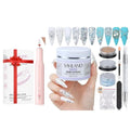 Saviland Cordless Nail Drill Kit with Solid Builder Gel & Nail Art Accessories