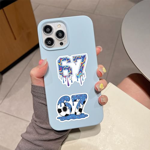 110PCS Six Seven Stickers - Waterproof Vinyl Decals