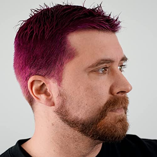 MANIC PANIC Classic Divine Wine Semi Permanent Hair Color - Deep Red-Based Pink Hair Dye for Women & Men That Lasts 4-6 Weeks - Vegan, Ammonia & Cruelty-Free - Create & Mix Custom Shades (4oz)