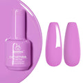 Beetles Purple Gel Nail Polish - Creme Purple Garden Stroll 15ml UV/LED