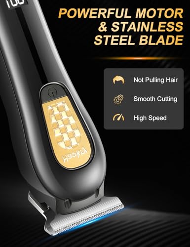 Haokry Cordless Hair Clippers & Beard Trimmer Set for Men