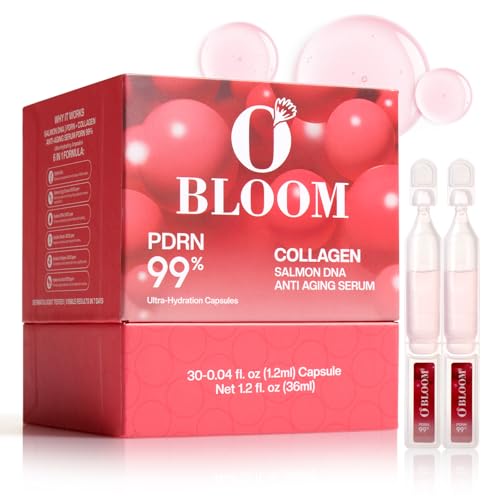 Salmon DNA Rejuvenating Serum ? 5000ppm PDRN + 2000ppm Marine Collagen, Glutathione, Niacinamide & 6x Hyaluronic Complex ? Korean Anti-Aging Ampoule for Radiance & Fine Lines ? 30 x 0.04 fl.oz