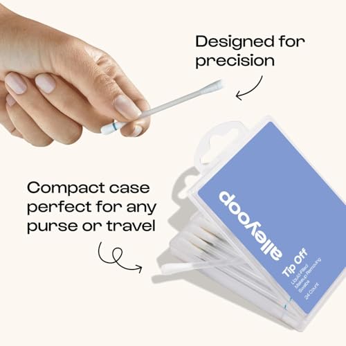 Alleyoop Tip Off Aloe Vera Liquid-Filled Makeup Remover Swabs - 24 Count