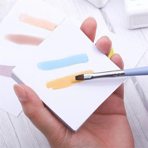 150 Sheets Nail Art Palette Paper, Portable Disposable