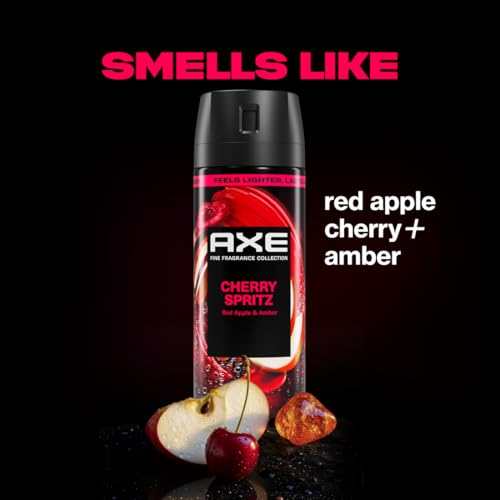 Axe Cherry Spritz Fine Fragrance Body Spray 3x2.9 oz