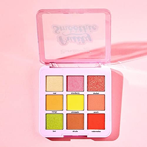 9 Pan Eyeshadow Palette Matte Shimmer Glitter
