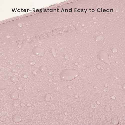 ROWNYEON BEGINMAGIC Small Makeup Bag for Purse, Mini Portable Cosmetic Bags for Women, PU Leather Coin Purse Lipstick Cosmetic Accessories Organizer, Travel Makeup Pouch Zipper Pouch for Men Women