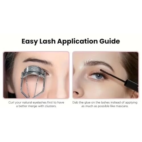 [4paris] Miss Lashes Girly Curl Voluminous Multi-Layered, 11mm Crisscross, GC11