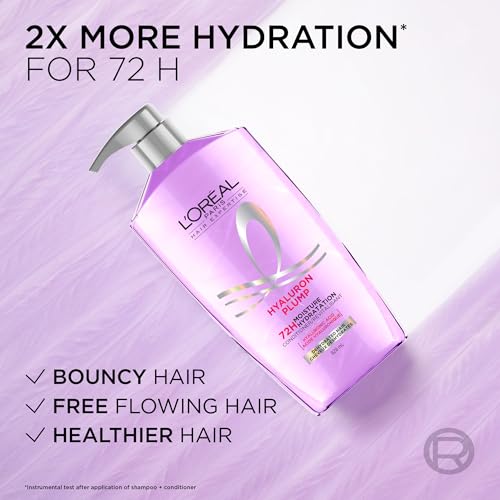 L'Oreal Paris Elvive Hyaluron Plump Hydrating Conditioner 26.5 Fl Oz