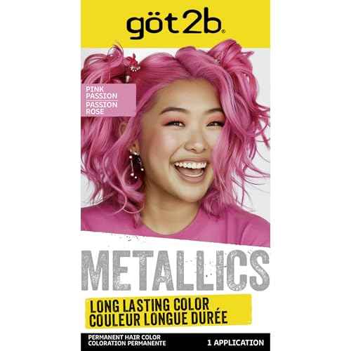 Got2b Metallics, Permanent Hair Color, M87 Pink Passion