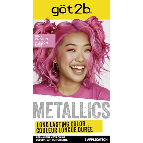 Got2b Metallics Pink Passion M87 Permanent Hair Dye