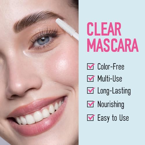 KYDA Clear Mascara Primer for Eyelashes and Eyebrows, Hydrating, Thin and lightweight, Natural Lash Conditioning Primer- Vegan, Cruelty-Free