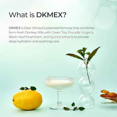DKMEX Ampoule | 30ml 1.01 Fl. Oz | Glow Booster | Wrinkle Improvement | Brightening | Donkey Milk | Moisturizing | Korean Skincare