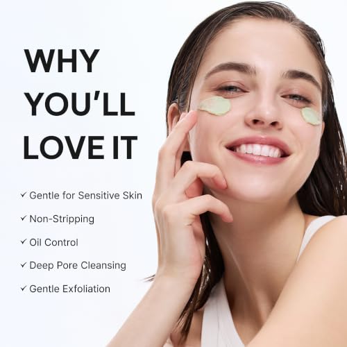 Arencia Korean Rice Mochi Face Cleanser - Gentle Exfoliating Wash