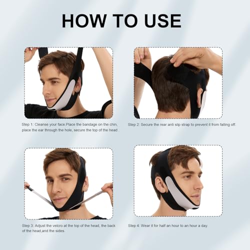 V Line Face Mask Double Chin Reducer Sleep Strap