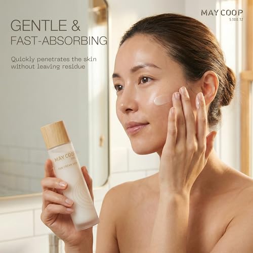 May COOP Cream Skin Toner for Face | 2-in-1 Toner & Moisturizer for Deep Hydration | 85% Maple Sap, Lightweight Essence, Softening, Nourishing | Korean Skincare, Vegan, Clean Beauty, 3.71 fl.oz.