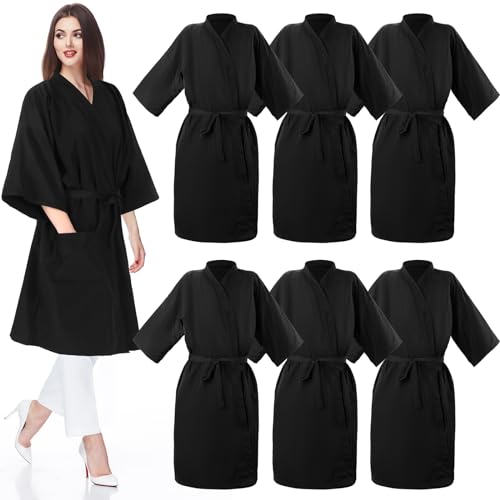 Toulite 6-Pack Salon Client Robes | 40" Hair Cutting Capes