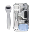 6-in-1 Titanium Derma Roller for Face and Body ? Kit with Micro-Needles (0.25mm) and (0.3mm) ? 300, 720, and 1200 Needles for Men and Women