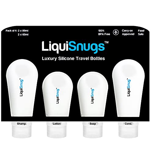 Leak Proof Travel Bottles | TSA Approved Silicone Toiletry Set