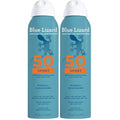 BLUE LIZARD Mineral Sunscreen Spray, SPF 50+ | Water-Resistant | Zinc Oxide Formula | 5 fl oz Pack of 2 | Vegan