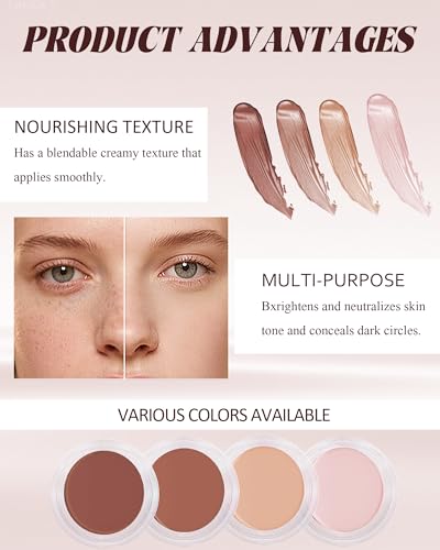 Full Coverage Under Eye Concealer with Hydrating Formula