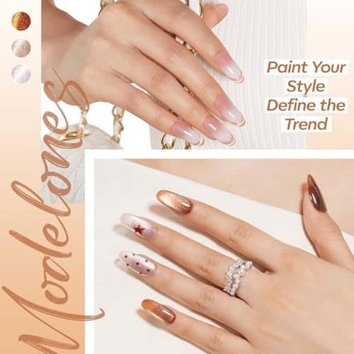 A A Brown Modelones Cat Eye Magnet - 3-in-1 Nail Art Magnet for DIY Manicures