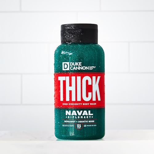 Duke Cannon Supply Co. THICK High-Viscosity Body Wash for Men - Smells Like Naval Supremacy, 17.5 Fl Oz 3PACK