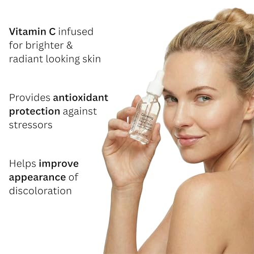 Global Beauty Care Vitamin C - Facial Serum with Niacinamide, AHA & Vitamin E 1fl oz 30ml