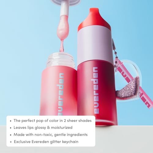 Evereden Darling Fragrance Hair Mist & Ruby Red Lip Gloss Set