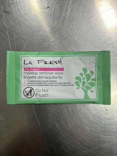 LA Fresh Makeup Remover Wipes with Vitamin E, 50 Count