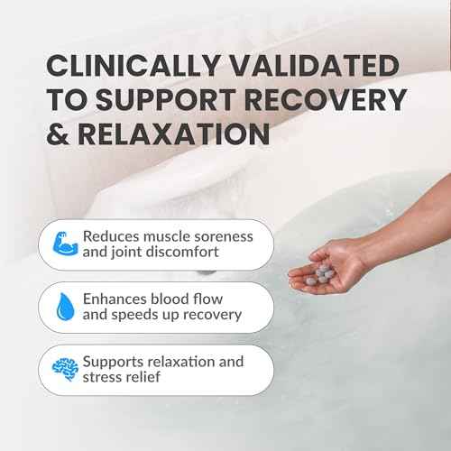 New Relief Hydrogen Bath Bomb Tablets: Relax Muscles, Soothe Discomfort, and Recover Naturally ? Magnesium Hydrogen Soak (60 Tablets)