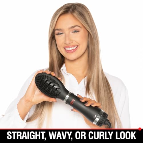 CHI Volumizer 4-in-1 Blowout Brush Hair Dryer with 4 Attachments