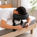 Adjustable Massage Headrest for Bed - Memory Foam Face Cradle