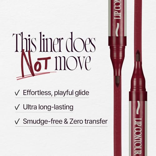 fwee Lock'n Line Lip Contour Stain 04 Fever | No-Transfer