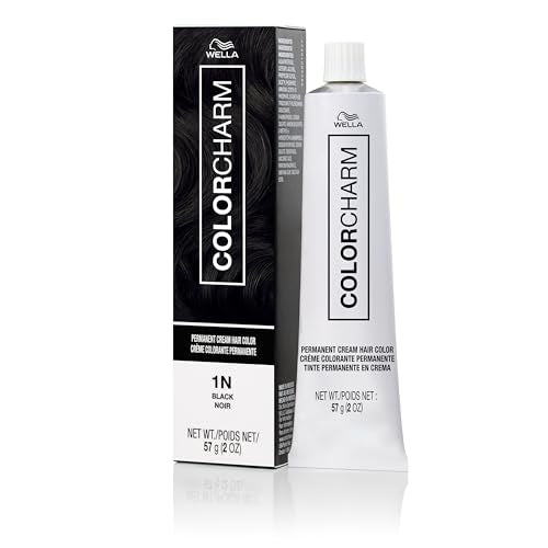 COLORCHARM Permanent Cream Hair Dye - 100% Gray Coverage