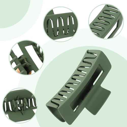 Hair Claws 16 Pcs Hair Clips for Women Thin Thick Curly Hair Large and Small Matte Banana Clips Strong Hold Nonslip