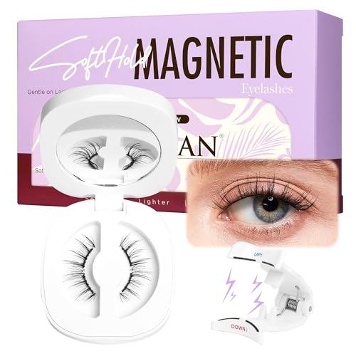BEYELIAN Magnetic Eyelashes Kit - Soft, Glue-Free & Reusable