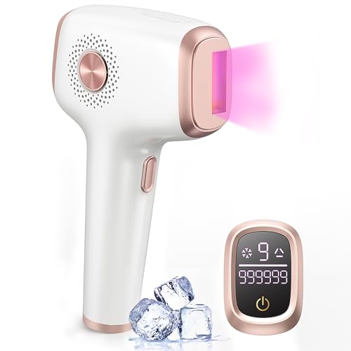 INNZA IPL Hair Removal Device with Ice Cooling, 999,999 Flashes