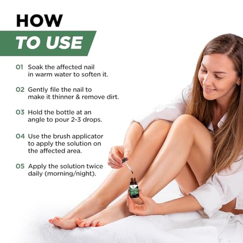 Toenail Renewal Solution with Tea Tree & Oregano Oil - 2 Pack