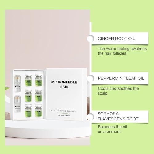 Hair Regrowth Serum for Men & Women - Biotin & Ginseng