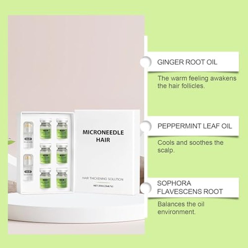 Hair Regrowth Serum for Men & Women - Biotin & Ginseng