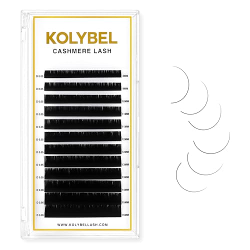Kolybel Cashmere Lash Extensions 0.05 CC 8-16mm Mixed