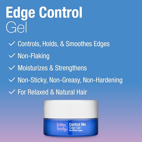 Lottabody Control Me Edge Gel with Coconut & Shea Oils For All Hair Types,