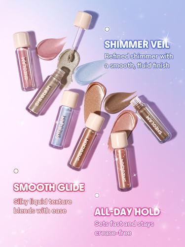SHEGLAM Airglow Eye Tint Liquid Eyeshadow - 16HR Long-Lasting